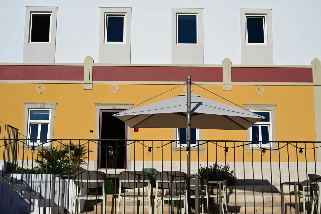 Façade portuguaise rénovée